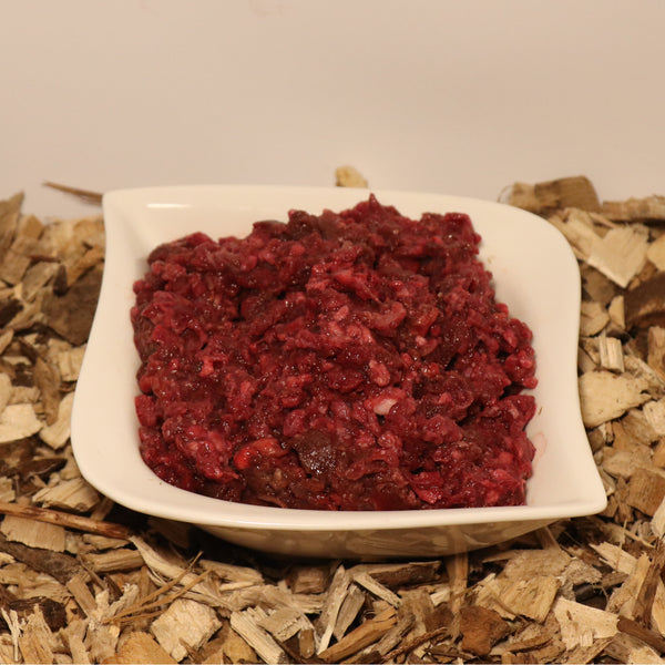 Mischfleisch vom Schaf, frisch in der Schale