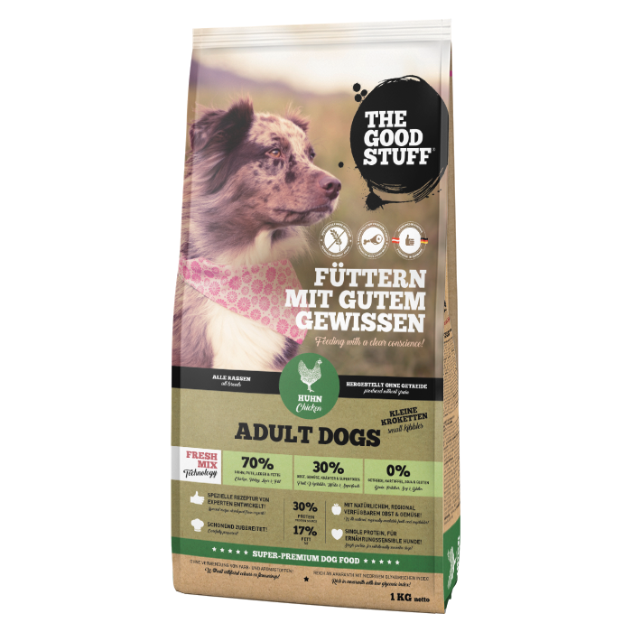 HUHN 1kg Trocken Adult — Minis - Huhn (Adult)